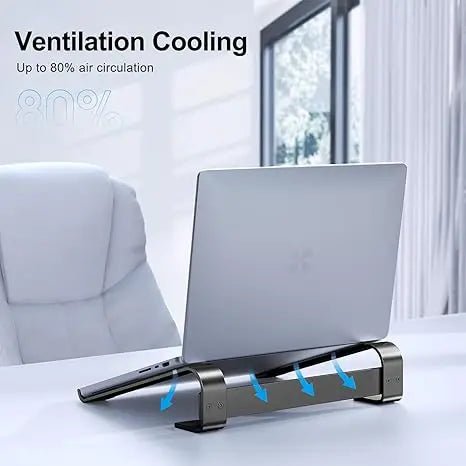 Aluminum Laptop Stand Cooling Bracket for MacBook Lenovo HP Dell XPS - PureShop