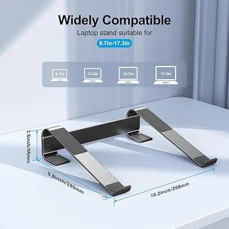 Aluminum Laptop Stand Cooling Bracket for MacBook Lenovo HP Dell XPS - PureShop