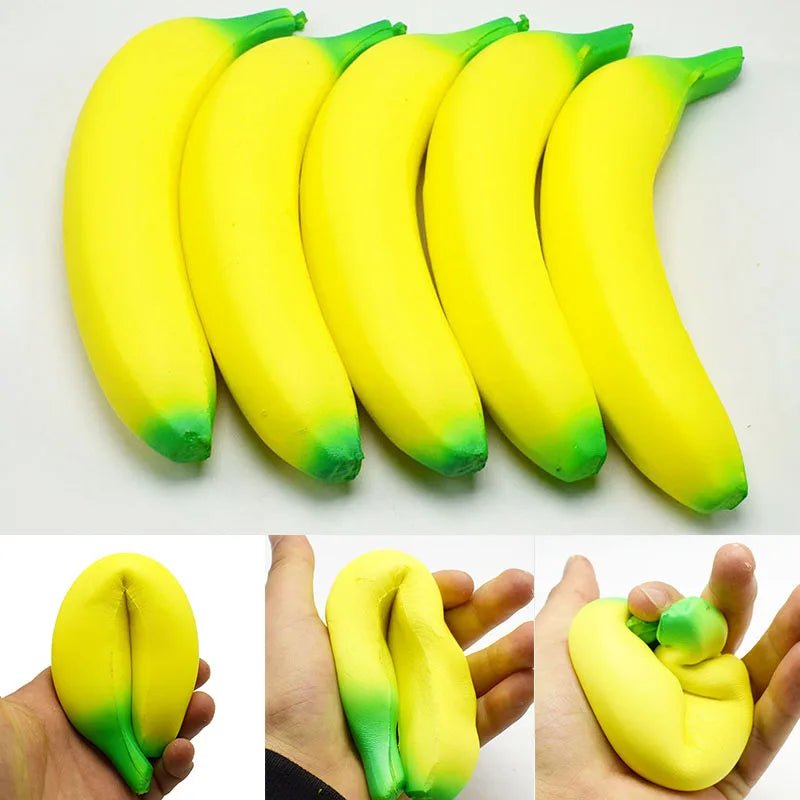 Jumbo Squishy Banana Toy - PureShop