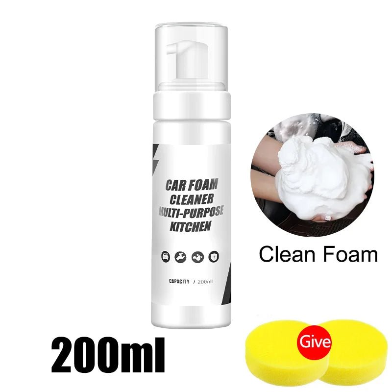 Auto Multi-Purpose Foam Cleaner Rust Remover Cleaning Car House Seat Car Interior Accessories Home Kitchen Cleaning Foam Spray - PureShop