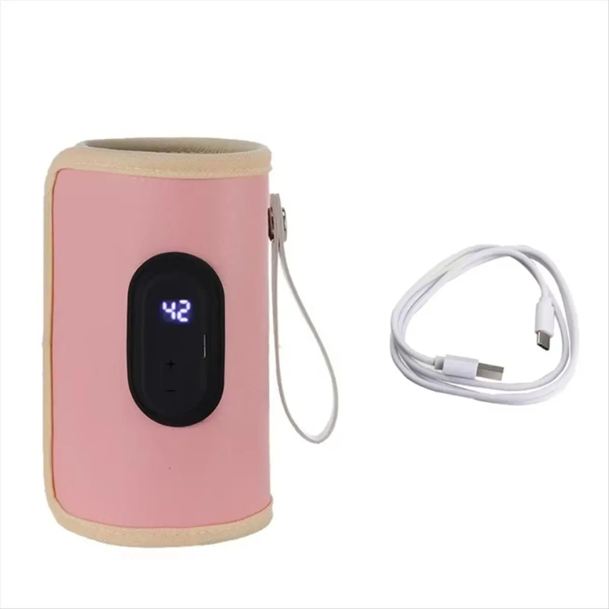 B78B-Baby Bottle Warmer Milk Heater For Car And Outdoor Travel Essential Child Care Accessory - PureShop