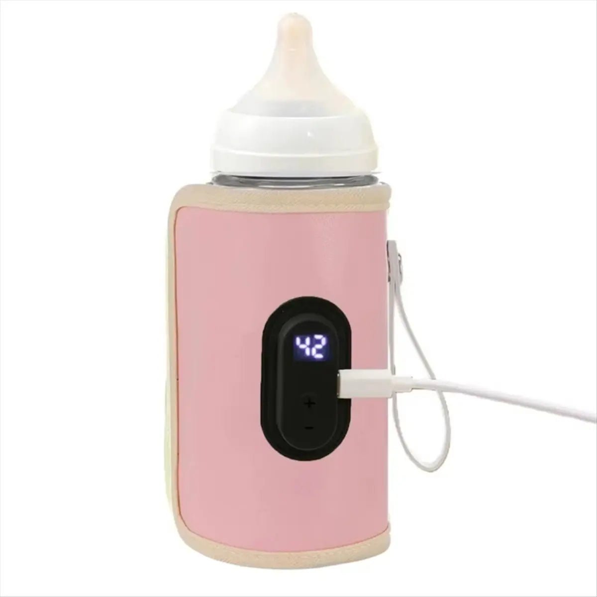 B78B-Baby Bottle Warmer Milk Heater For Car And Outdoor Travel Essential Child Care Accessory - PureShop