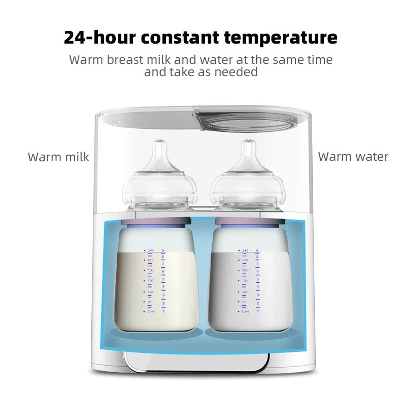 Baby Bottle Warmer Multi function Fast Baby Accessories Food Heater Milk Warmer Steriliser with ACcurate Temperature Control - PureShop