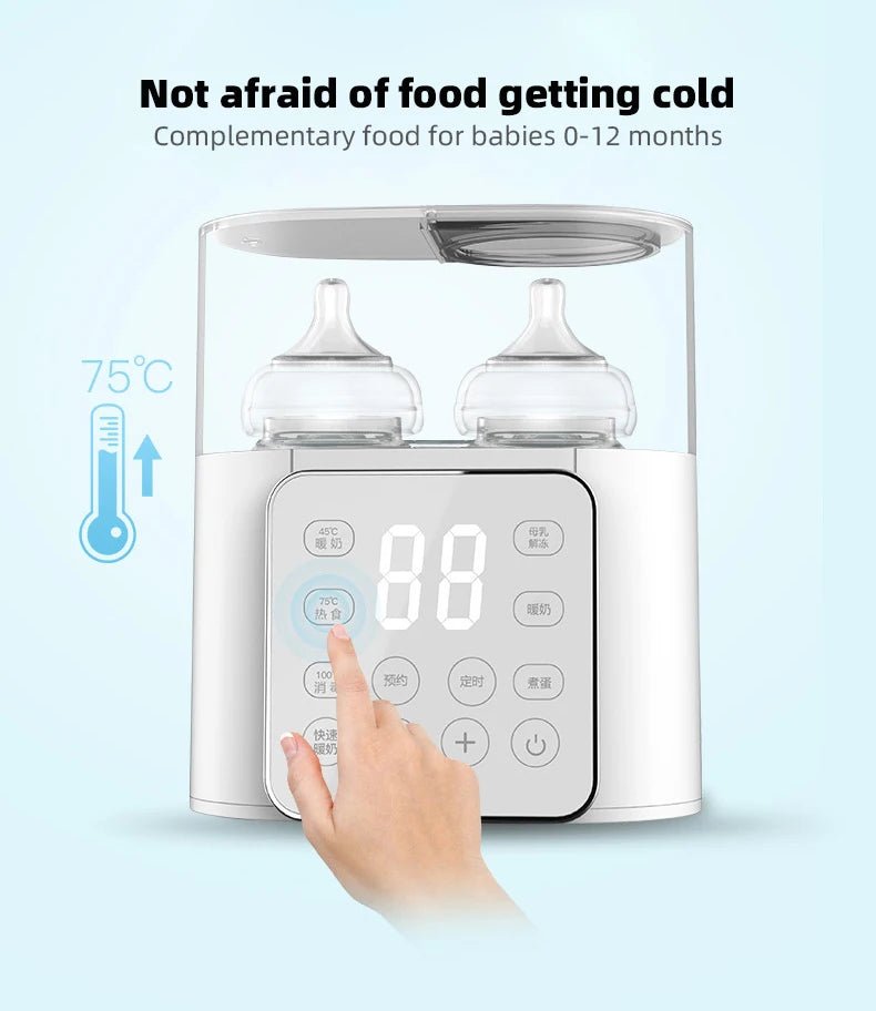 Baby Bottle Warmer Multi function Fast Baby Accessories Food Heater Milk Warmer Steriliser with ACcurate Temperature Control - PureShop