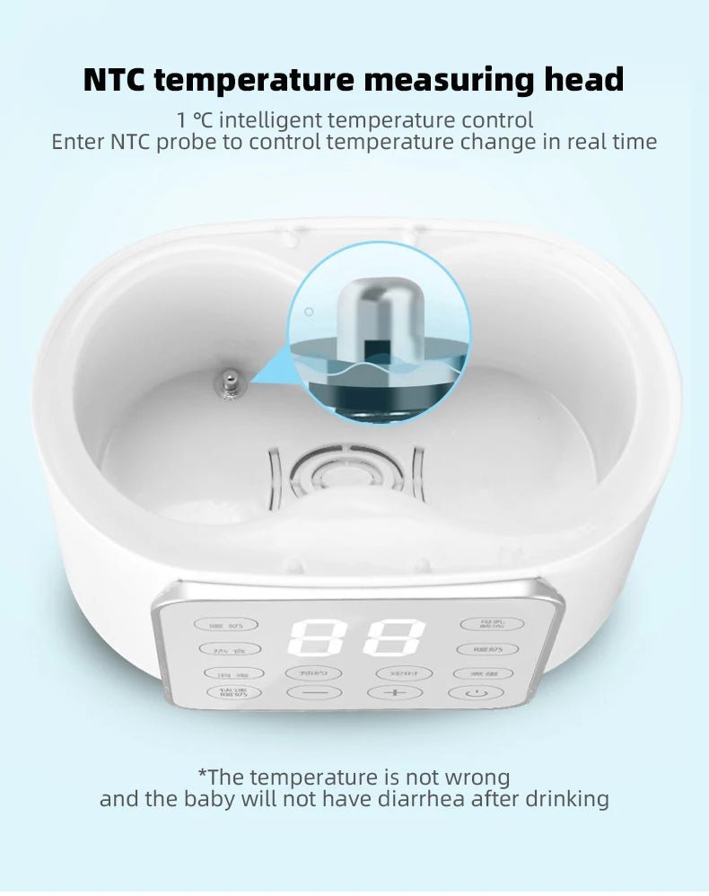 Baby Bottle Warmer Multi function Fast Baby Accessories Food Heater Milk Warmer Steriliser with ACcurate Temperature Control - PureShop