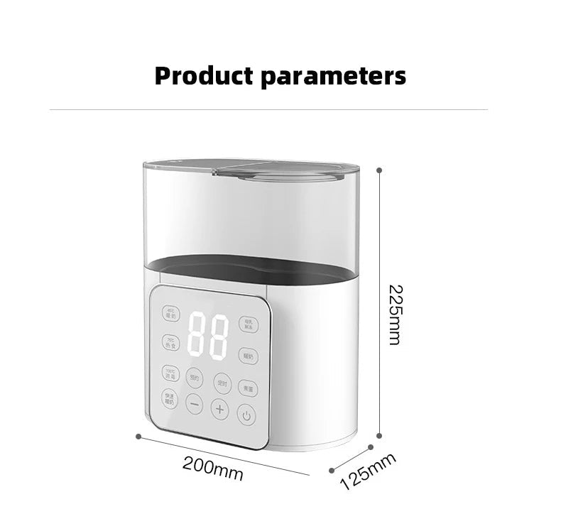 Baby Bottle Warmer Multi function Fast Baby Accessories Food Heater Milk Warmer Steriliser with ACcurate Temperature Control - PureShop