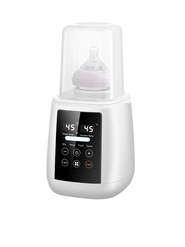 Baby Bottle Warmer & Sterilizer 6-in-1Multifuntion Breast Milk Warmer Accurate Temperature Control Baby Bottle Heater - PureShop
