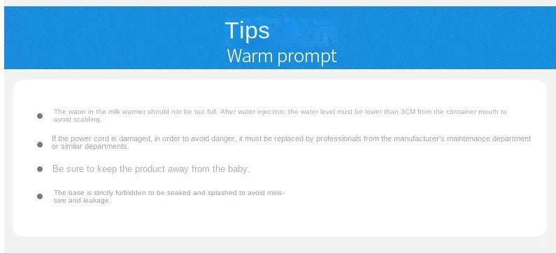 Baby Bottles Milk Warmer Food Heater Steam Sterilizer 5-Minute Fast Warming Precise Temperature Control Double Milk Warmer - PureShop