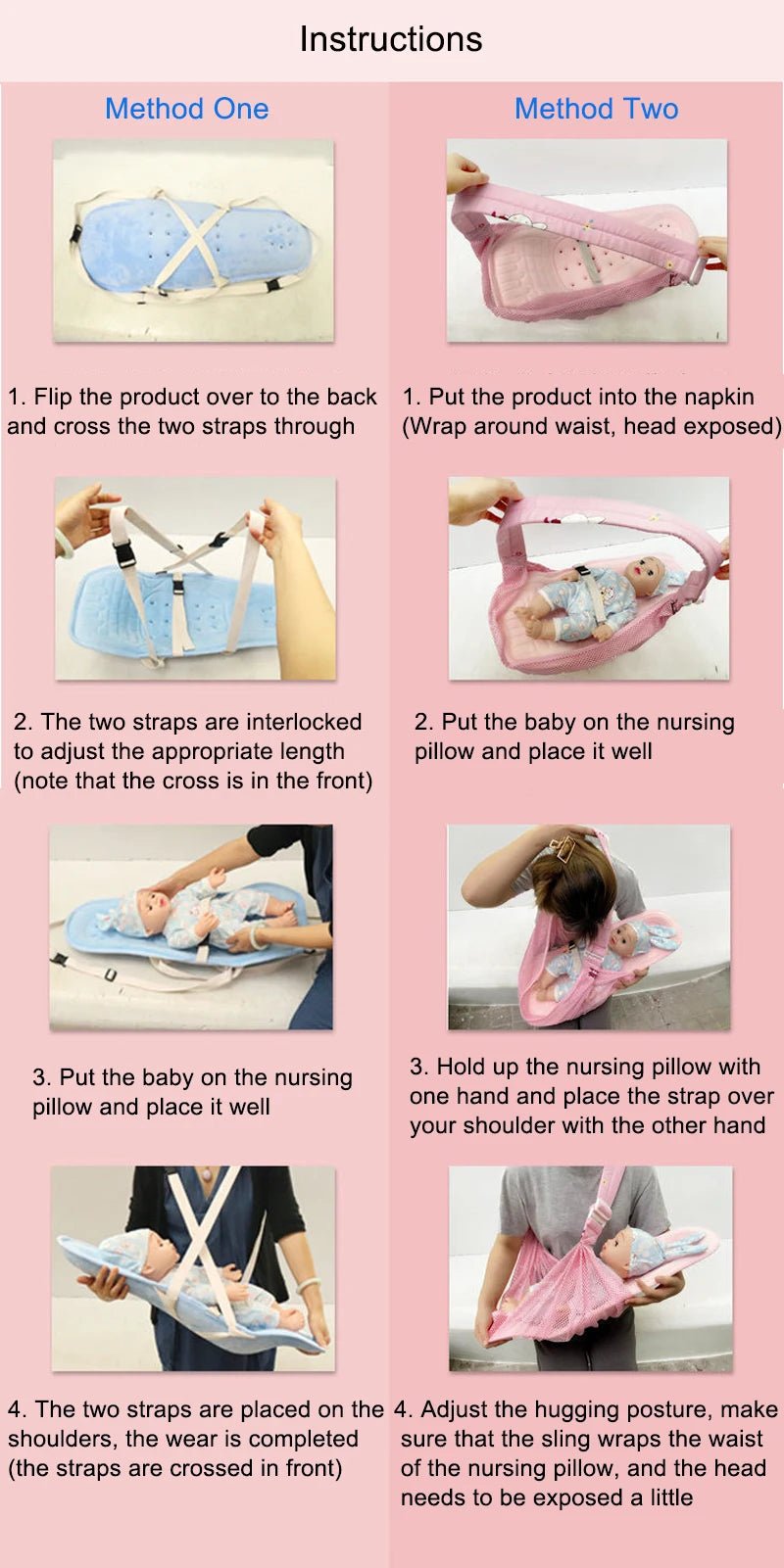 Baby Feeding Breastfeeding Pillow Newborn Front Hug Support - PureShop