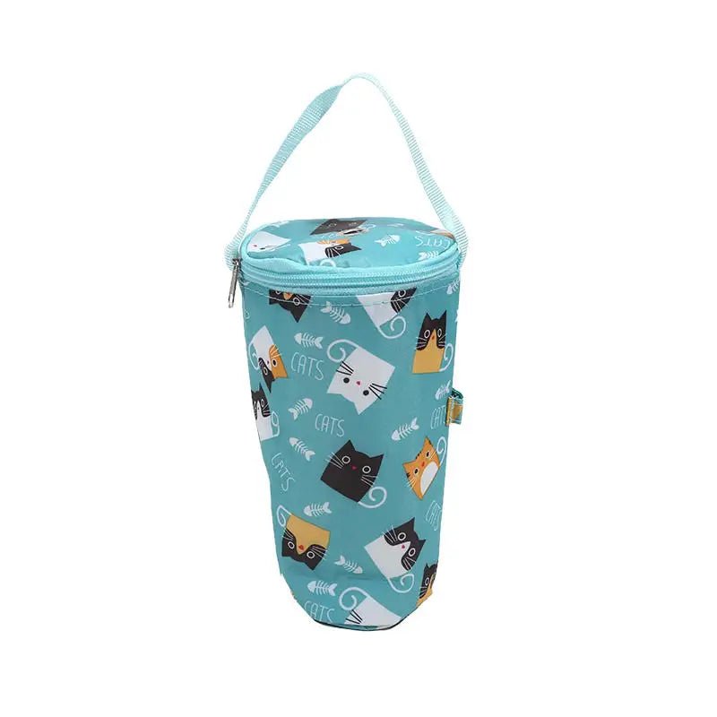 Baby Milk Bottle Insulation Bags Cartoon Portable Waterproof Feeding Bottle Thermal Bag Milk Warmer Cooler Stroller Hang Bags - PureShop