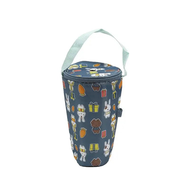 Baby Milk Bottle Insulation Bags Cartoon Portable Waterproof Feeding Bottle Thermal Bag Milk Warmer Cooler Stroller Hang Bags - PureShop
