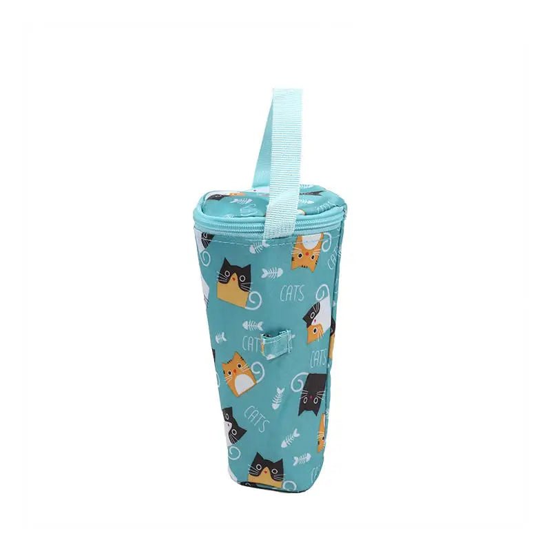 Baby Milk Bottle Insulation Bags Cartoon Portable Waterproof Feeding Bottle Thermal Bag Milk Warmer Cooler Stroller Hang Bags - PureShop