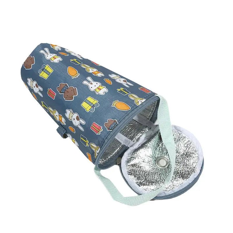 Baby Milk Bottle Insulation Bags Cartoon Portable Waterproof Feeding Bottle Thermal Bag Milk Warmer Cooler Stroller Hang Bags - PureShop