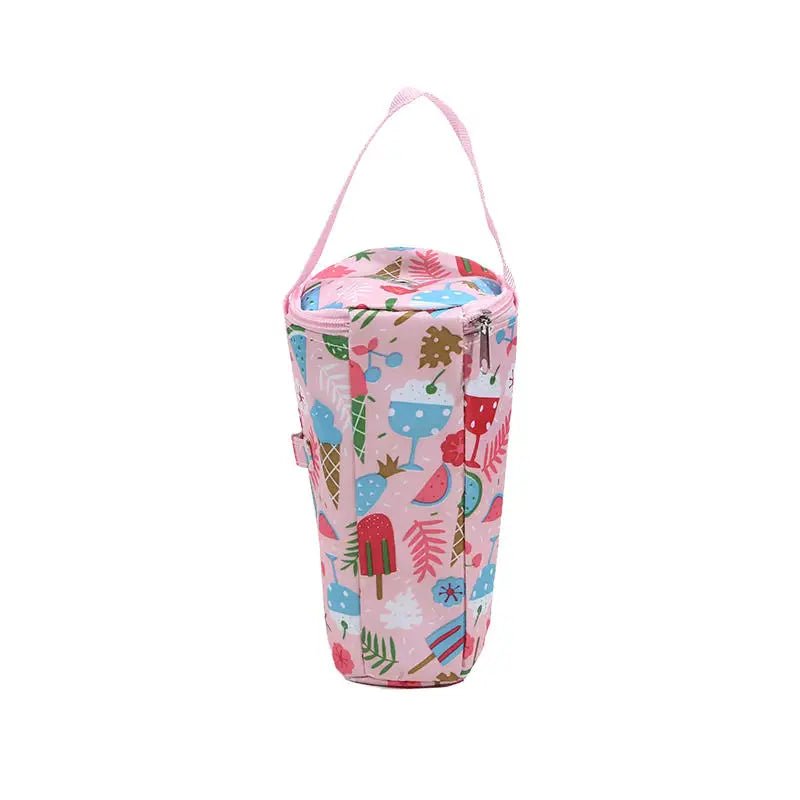 Baby Milk Bottle Insulation Bags Cartoon Portable Waterproof Feeding Bottle Thermal Bag Milk Warmer Cooler Stroller Hang Bags - PureShop