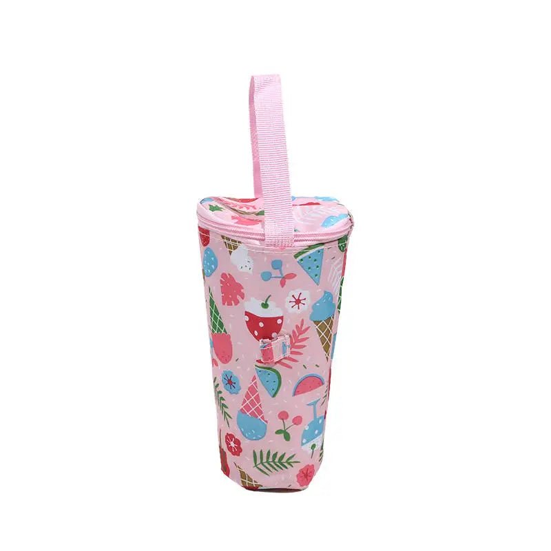 Baby Milk Bottle Insulation Bags Cartoon Portable Waterproof Feeding Bottle Thermal Bag Milk Warmer Cooler Stroller Hang Bags - PureShop