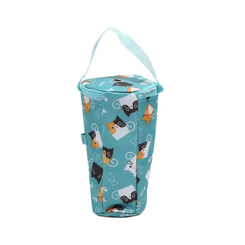 Baby Milk Bottle Insulation Bags Cartoon Portable Waterproof Feeding Bottle Thermal Bag Milk Warmer Cooler Stroller Hang Bags - PureShop