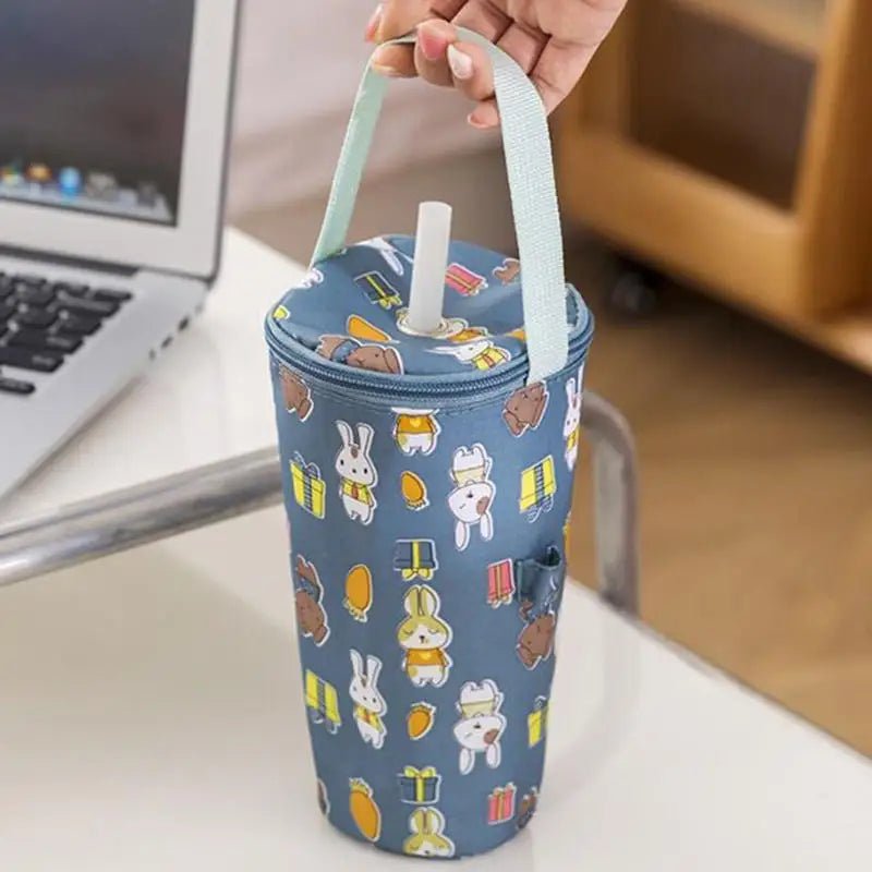 Baby Milk Bottle Insulation Bags Cartoon Portable Waterproof Feeding Bottle Thermal Bag Milk Warmer Cooler Stroller Hang Bags - PureShop
