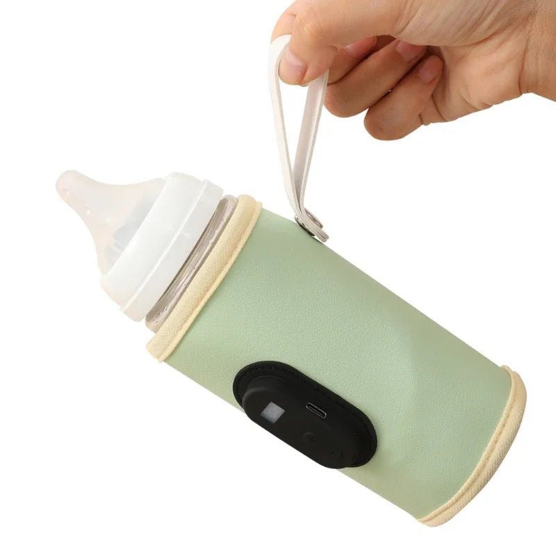 Baby Milk Warmer Baby Nursing Bottle Heater, Portable USB Bottle Warmer for Car, Outdoor Travel Accessories Outdoor Portable - PureShop