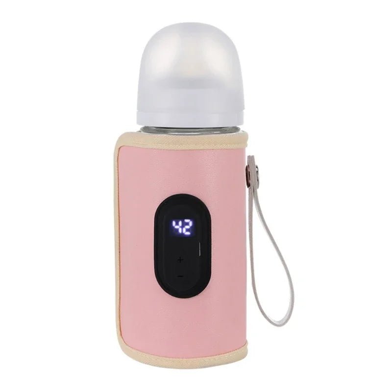 Baby Milk Warmer Baby Nursing Bottle Heater, Portable USB Bottle Warmer for Car, Outdoor Travel Accessories Outdoor Portable - PureShop