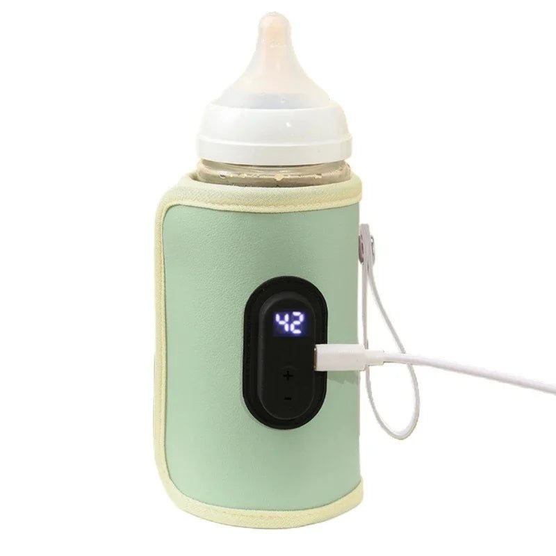 Baby Milk Warmer Baby Nursing Bottle Heater, Portable USB Bottle Warmer for Car, Outdoor Travel Accessories Outdoor Portable - PureShop