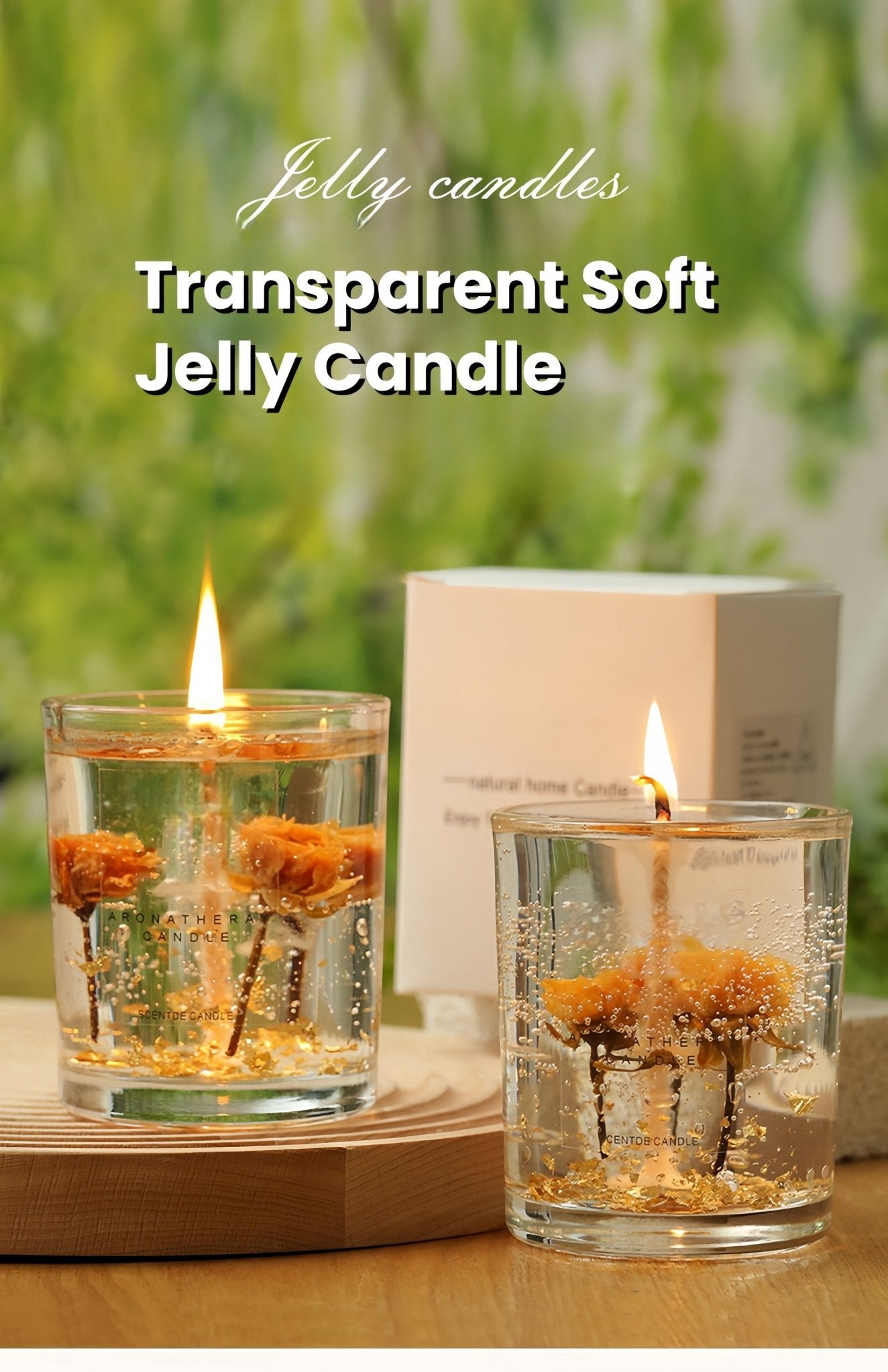 Translucent Low-Melt Jelly Wax for DIY Candles & Crafts - PureShop