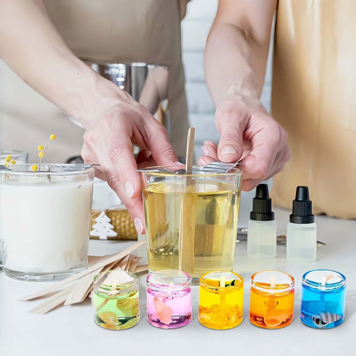 Translucent Low-Melt Jelly Wax for DIY Candles & Crafts - PureShop