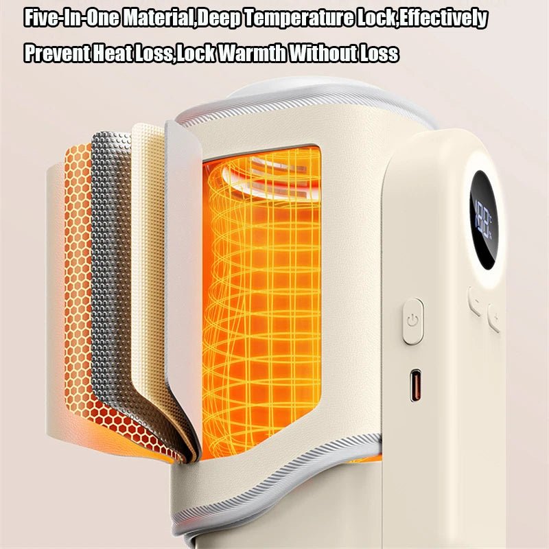 Bottle Warmer 4 in 1 Fast Heating Baby Milk Warmer with Accurate Temperature Display USB Charging Portable Wireless Milk Warming - PureShop