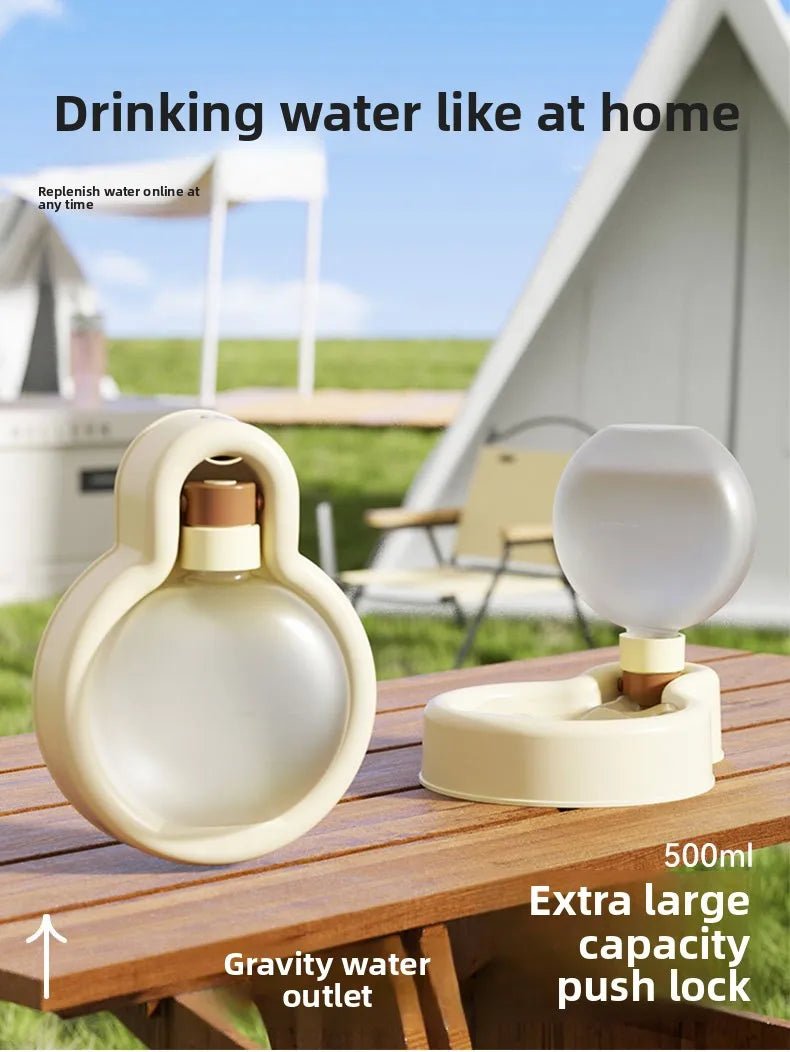 Foldable Pet Water Bottle with Large Capacity Dog Bowl Feeder - PureShop