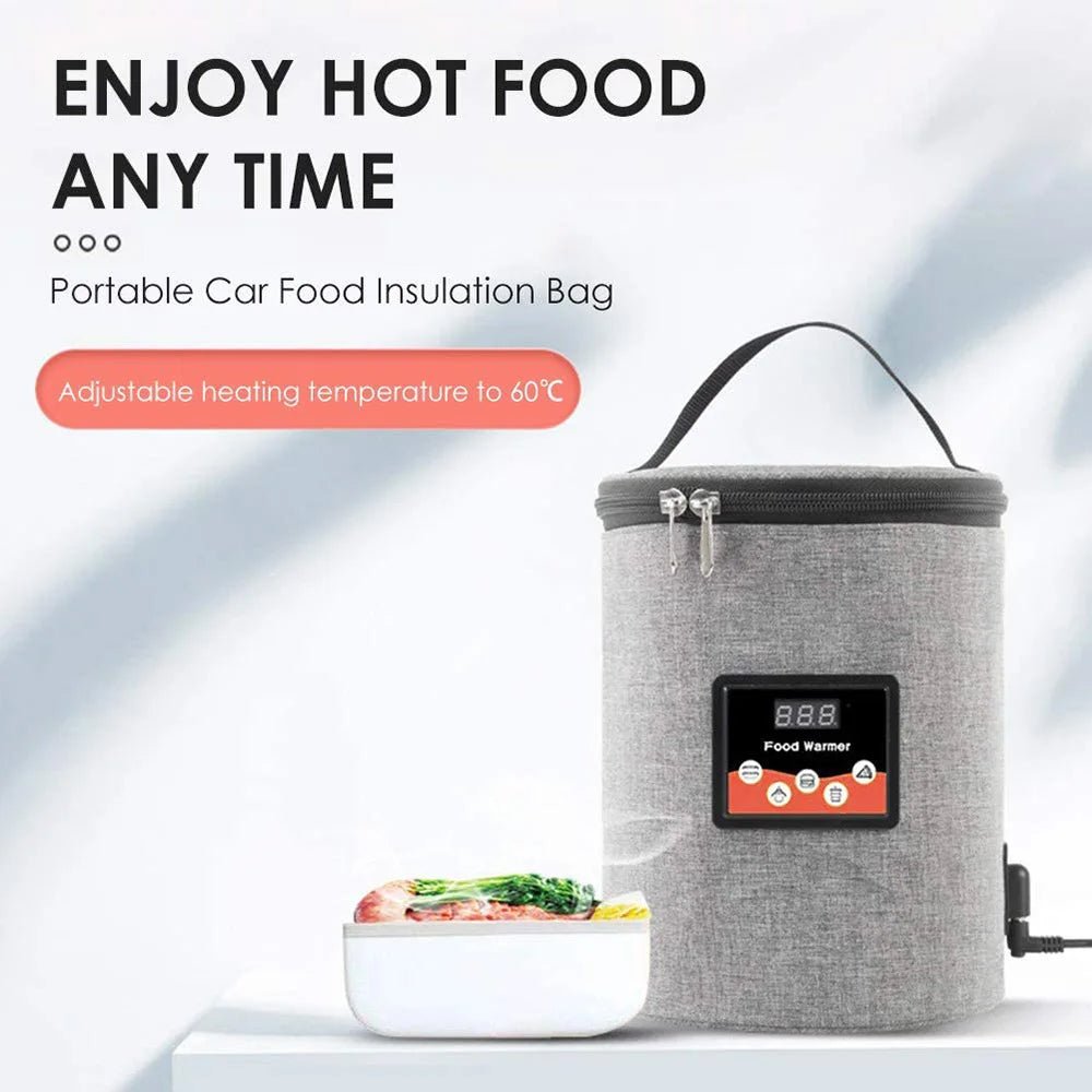 Car Baby Bottle Warmer Portable Newborn Milk Heater Thermostat Bag Smart Display Large Capacity Feeding Warmer Bags - PureShop