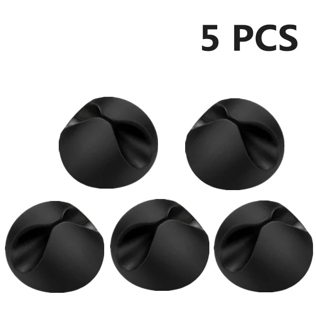 Car Cable Clips Silicone USB Line Desktop Management Compatible Clips for Driving Recorder Wire Organizer Auto Accessories - PureShop
