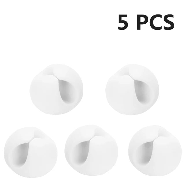 Car Cable Clips Silicone USB Line Desktop Management Compatible Clips for Driving Recorder Wire Organizer Auto Accessories - PureShop