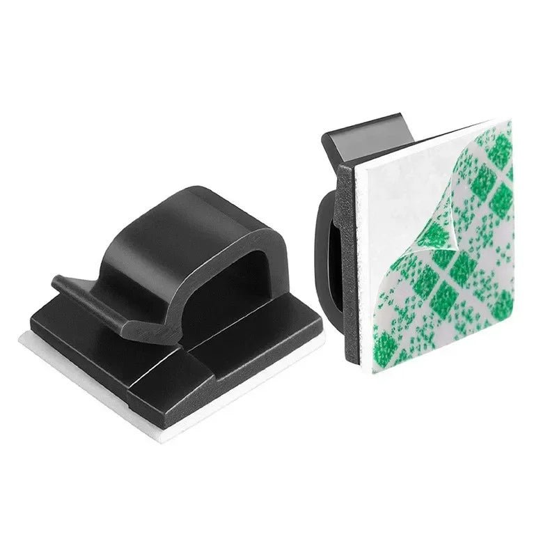 Car Cable Clip Organizer USB Fastener for Dashboard and Charging Cables - PureShop