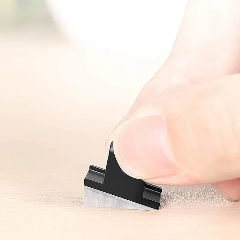Car Cable Clip Organizer USB Fastener for Dashboard and Charging Cables - PureShop