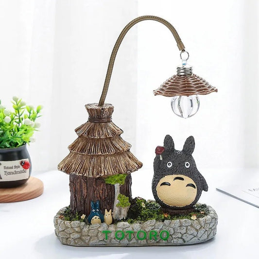 Cartoon Anime Wooden House Night Light Decoration Birthday Gift - PureShop