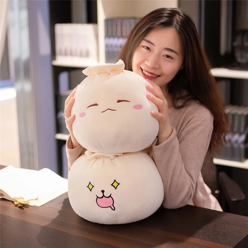 Plush Toy Stuffed Dumpling Pillow Simulation-Pureshop