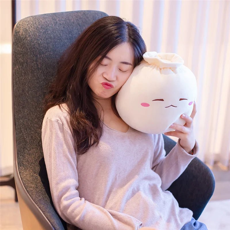 Plush Toy Stuffed Dumpling Pillow Simulation-Pureshop