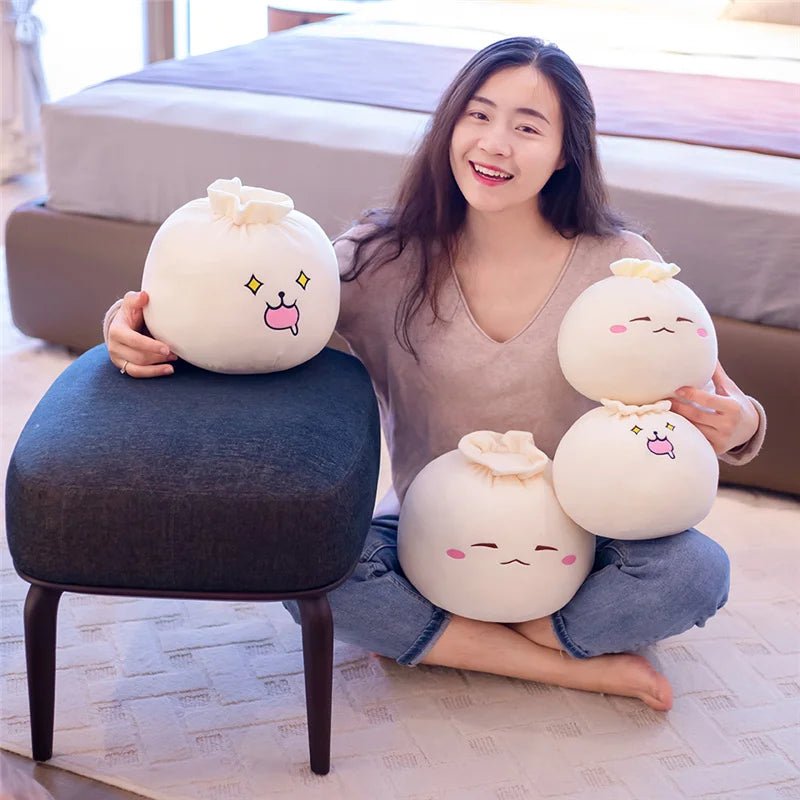 Plush Toy Stuffed Dumpling Pillow Simulation-Pureshop