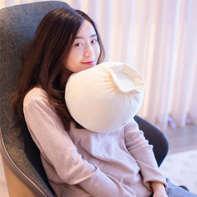 Plush Toy Stuffed Dumpling Pillow Simulation-Pureshop