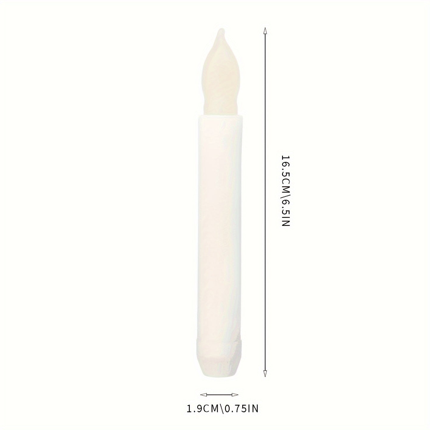 12pcs Floating Candles, Harry Wand-Inspired Remote-Controlled LED Lights, Plastic Taper Candles For Proposals, Birthdays, Party Ceiling Decor, Halloween-Themed Room Ambiance
