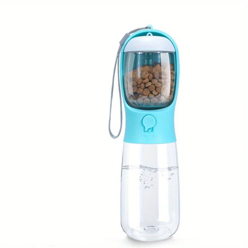 Portable Dog Cat Water Bottle with Food Container - PureShop