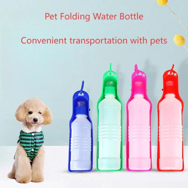 Portable Pet Water Bottle for Dogs Cats Outdoors - PureShop