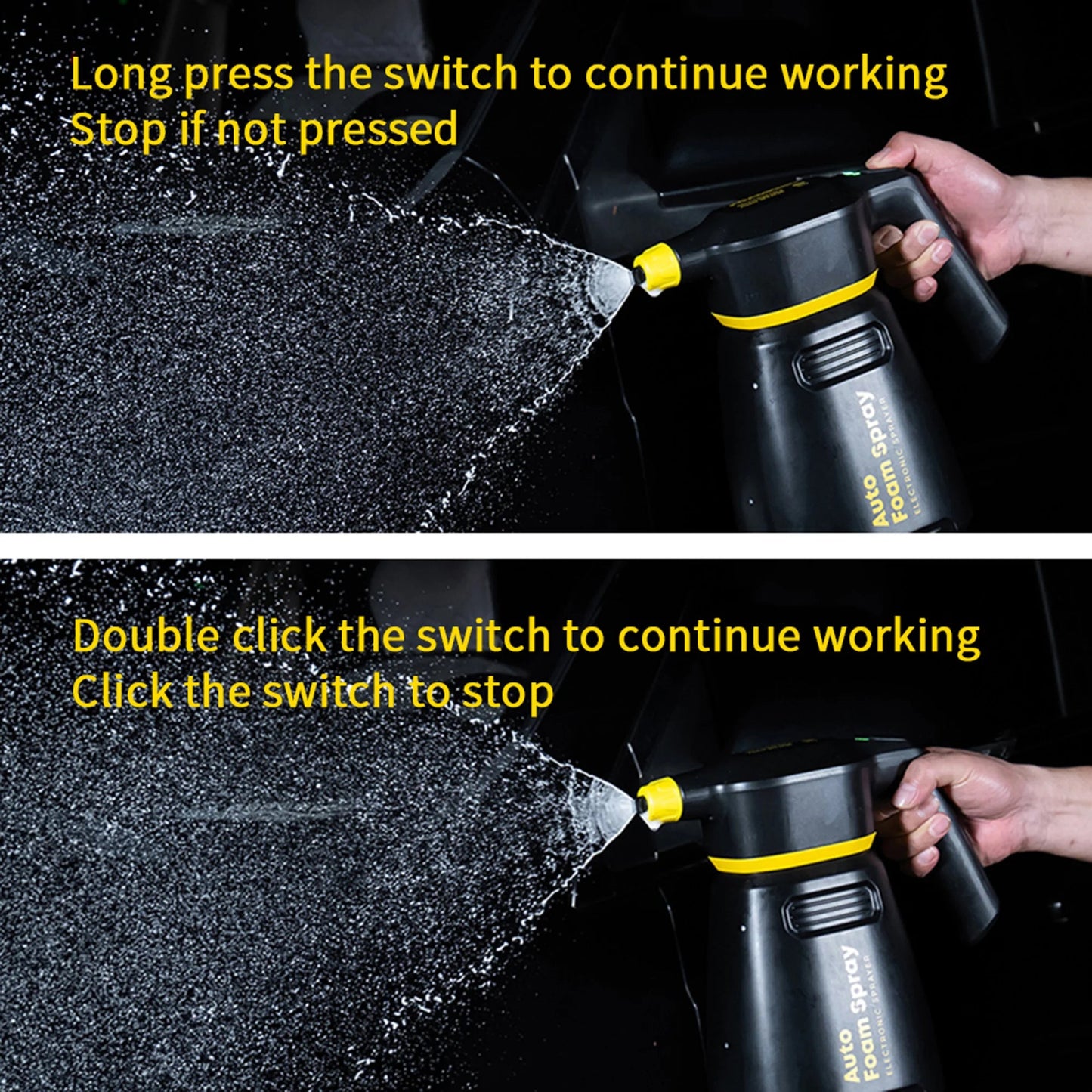 Electric Foam Sprayer Battery Powered for Car Wash FoamCannon - PureShop