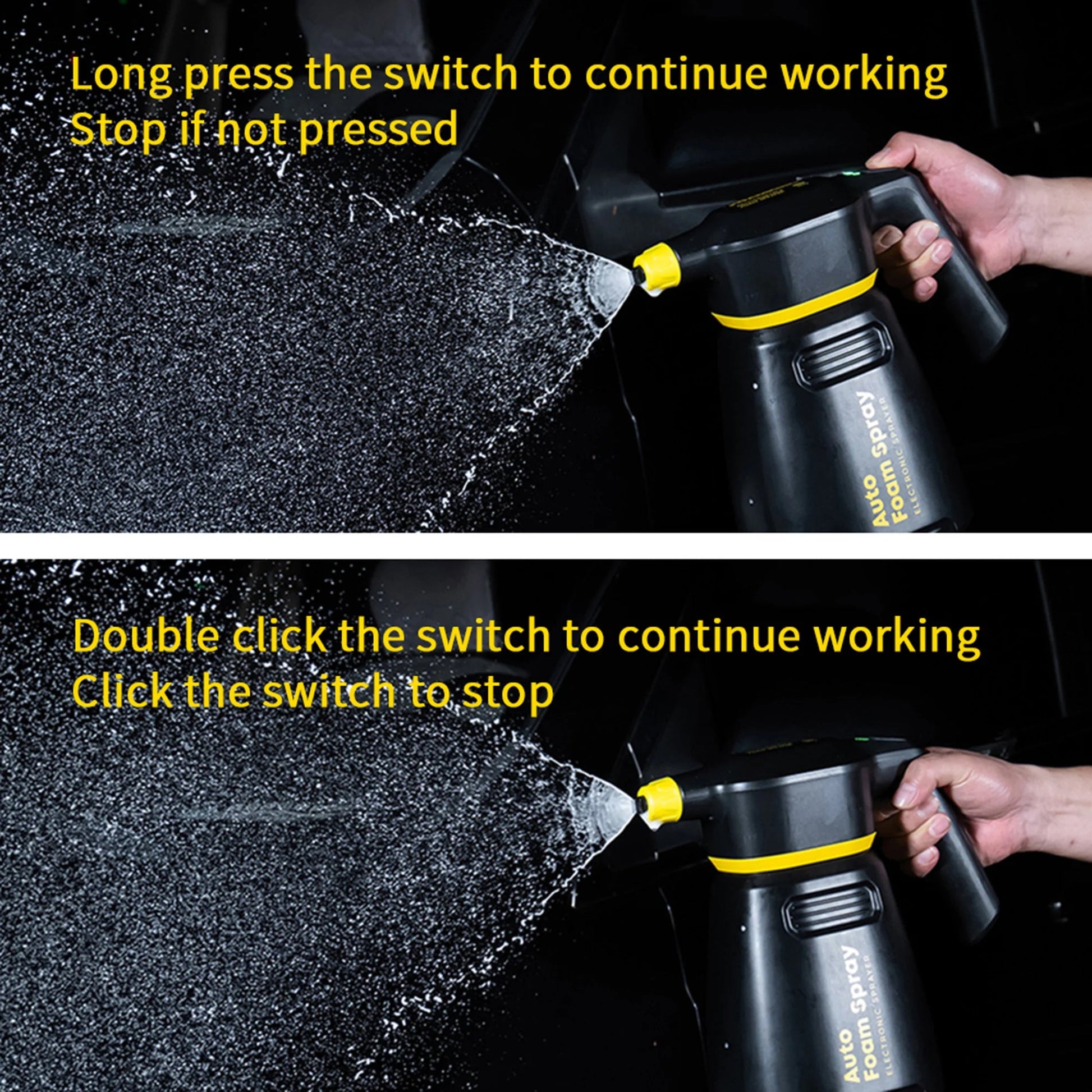 Electric Foam Sprayer Battery Powered for Car Wash FoamCannon - PureShop