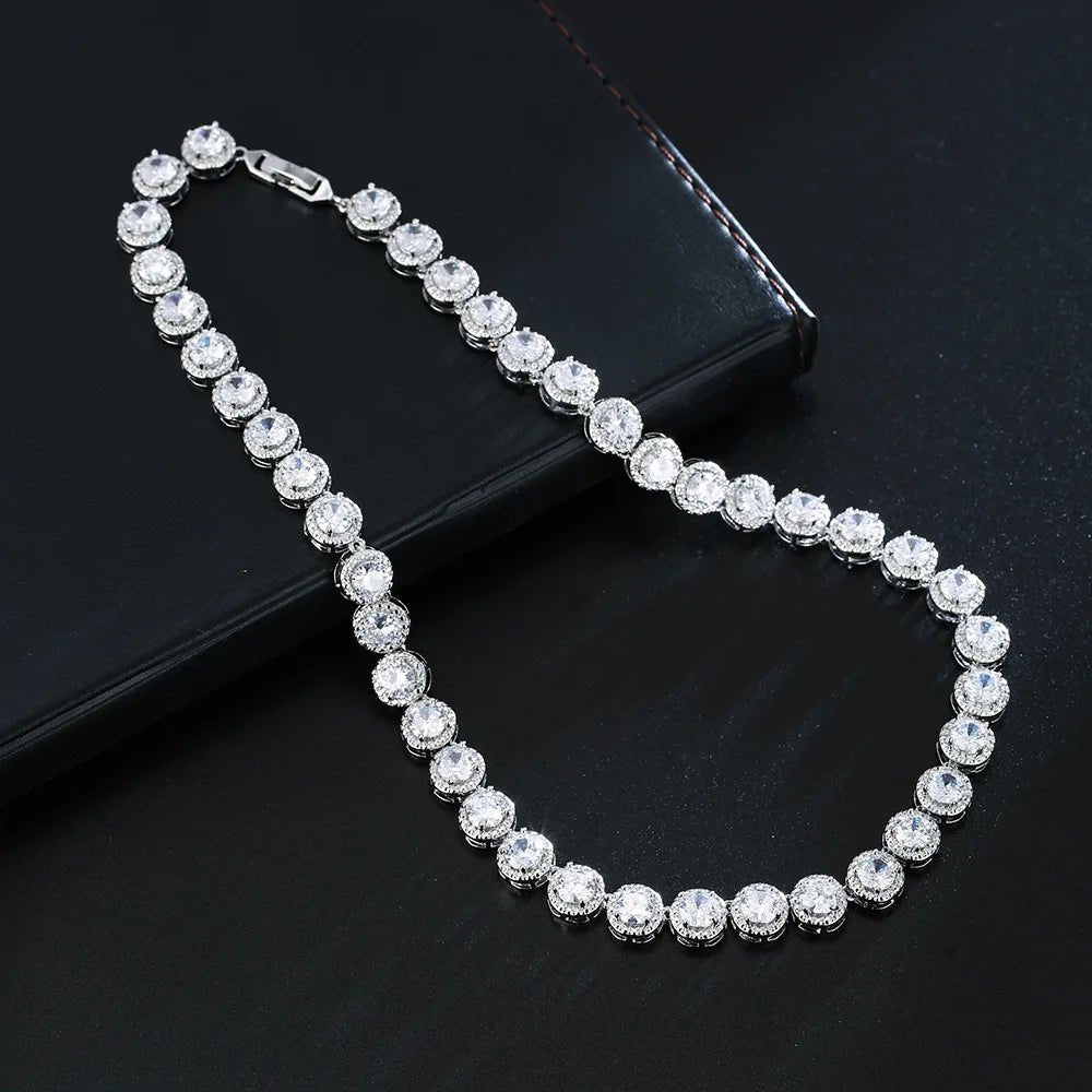 Fashionable Necklace & Earring Set - PureShop