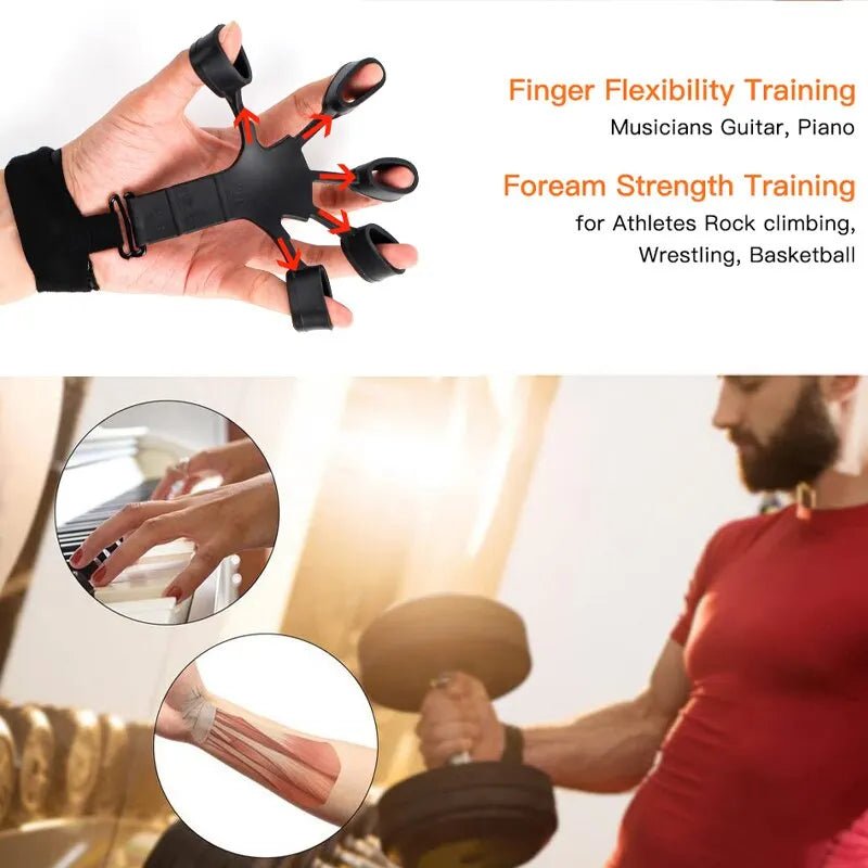 Hand Grip Exerciser Finger Strengthener - PureShop