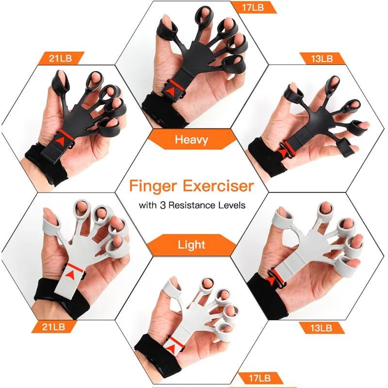 Hand Grip Exerciser Finger Strengthener - PureShop