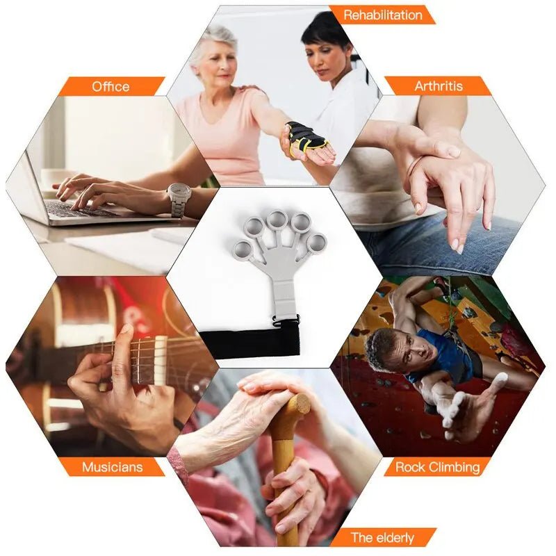 Hand Grip Exerciser Finger Strengthener - PureShop