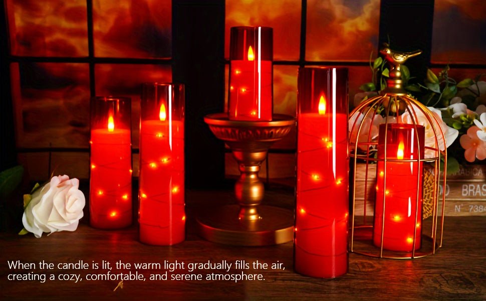 LED Flameless Candles Set with Remote Control - PureShop