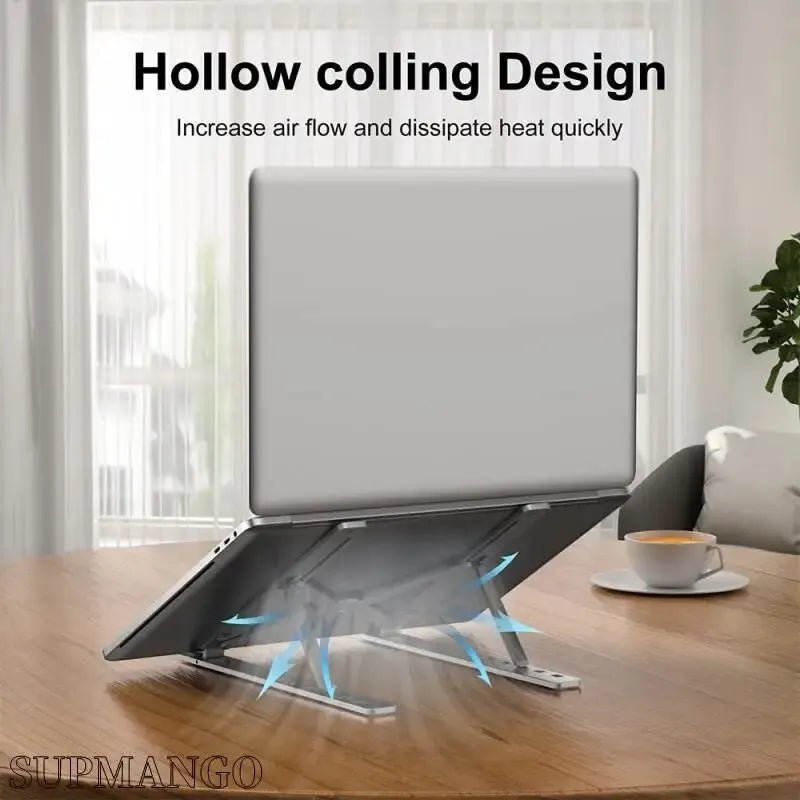 Foldable Aluminum Laptop Stand for MacBook Air Pro PC - PureShop