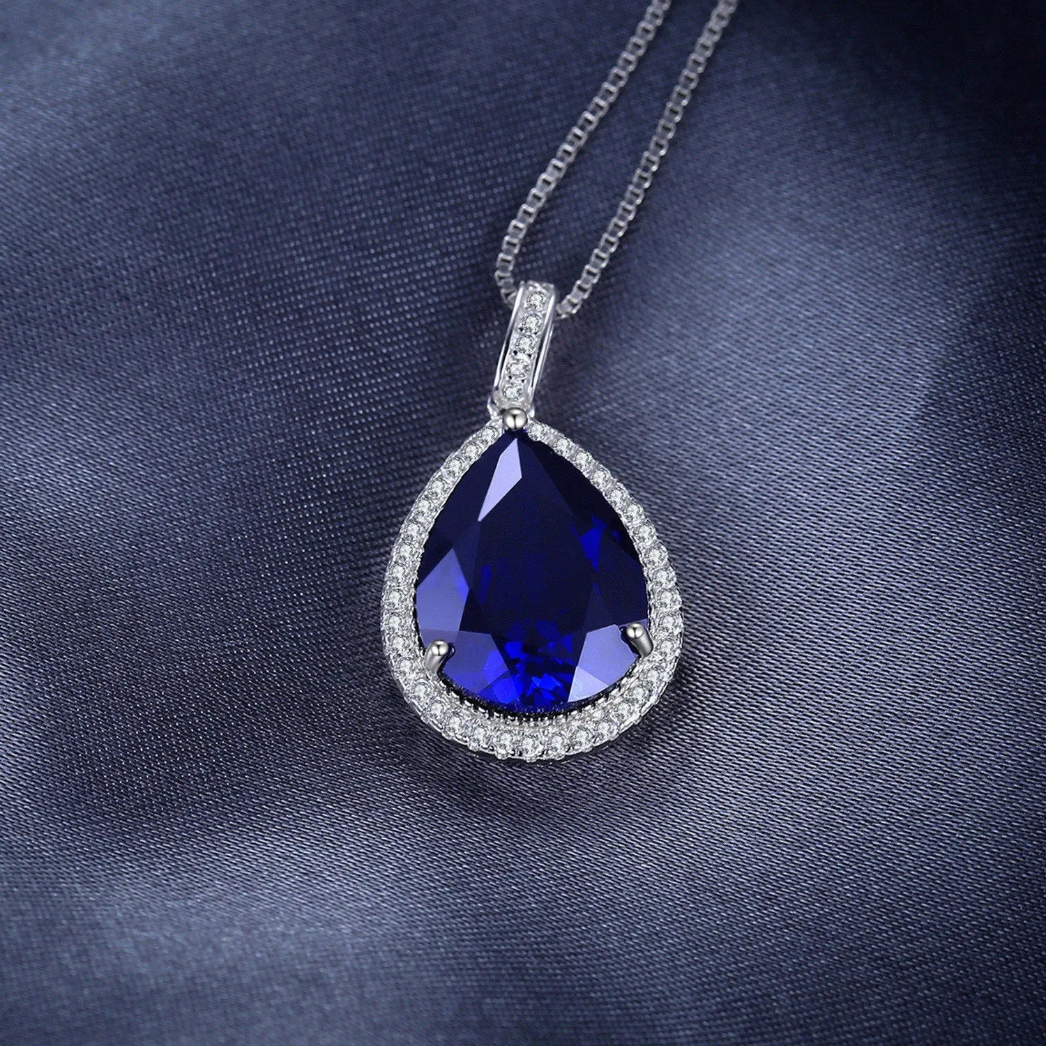 Jewelry Palace Blue Sapphire Gemstone - PureShop